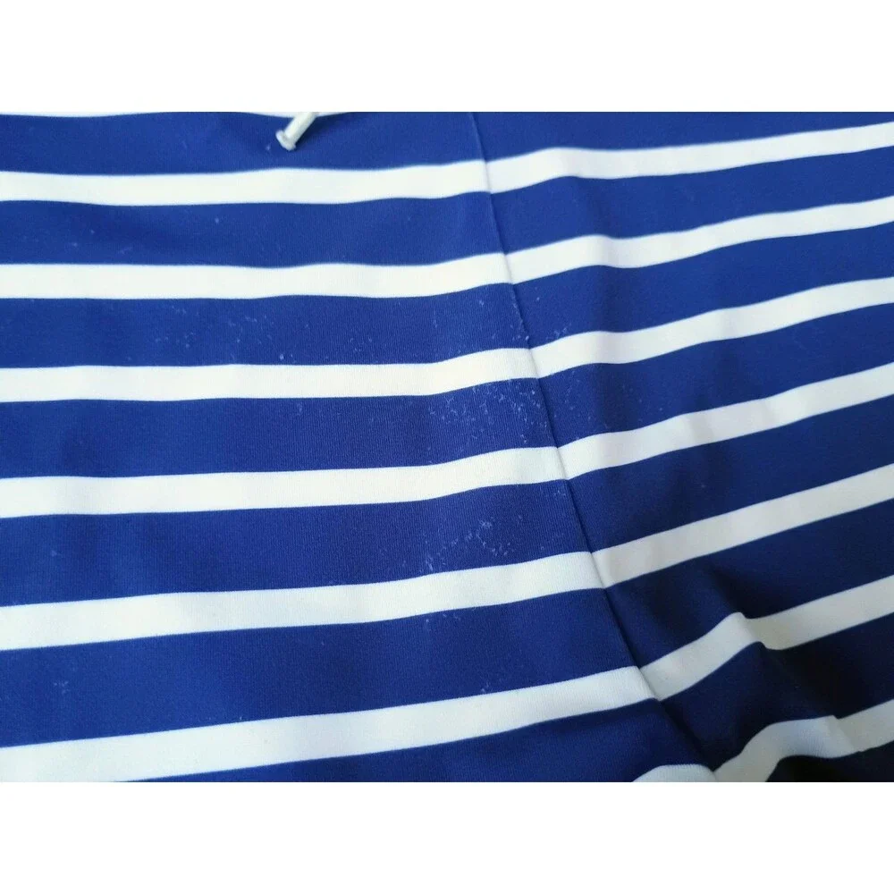 Mini Boden Boys Striped Swim Trunks Size 11-12 Years